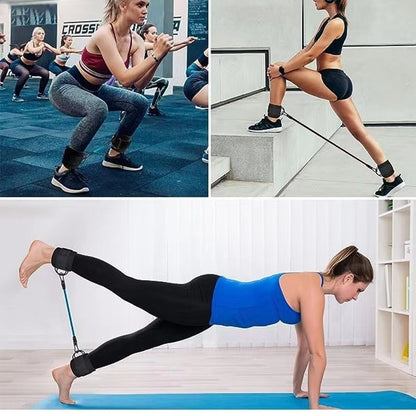 Adjustable Ankle Resistance Bands - MyFitnessProducts