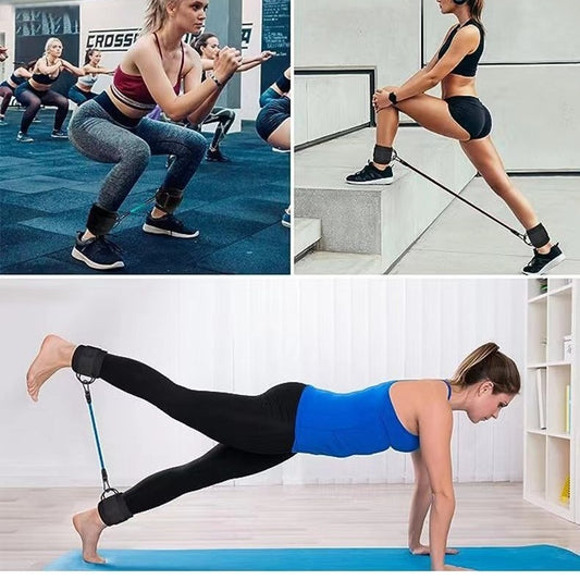 Adjustable Ankle Resistance Bands - MyFitnessProducts