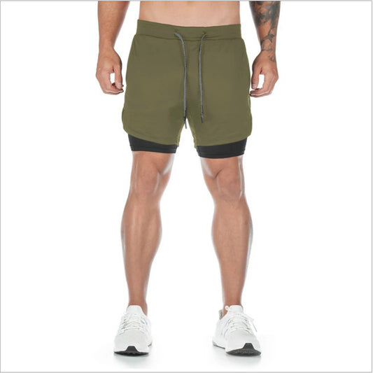 Men’s 2-in-1 Quick-Dry Running Shorts - MyFitnessProducts
