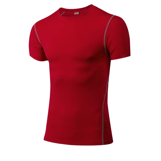 Quick-Dry Short Sleeve Compression Shirt - MyFitnessProducts