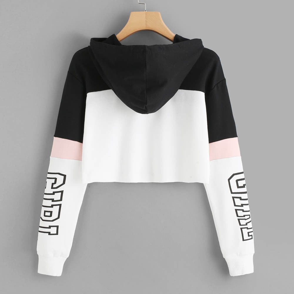 Crop Top Hoodie - MyFitnessProducts