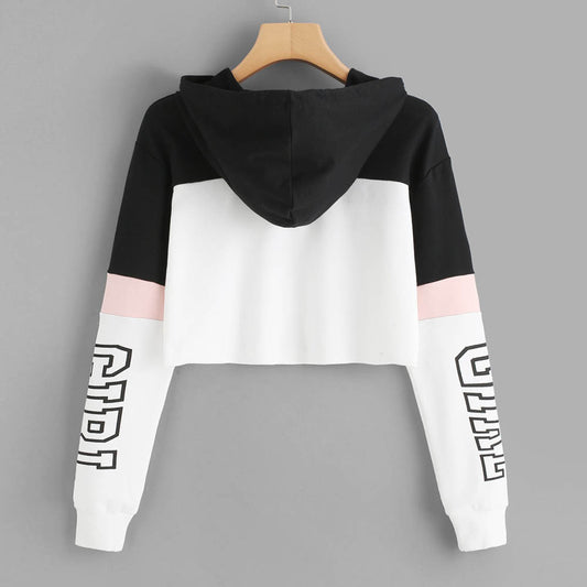 Crop Top Hoodie - MyFitnessProducts