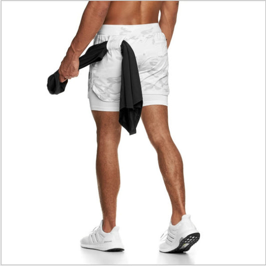 Men’s 2-in-1 Quick-Dry Running Shorts - MyFitnessProducts