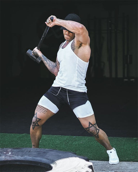 Men’s 2-in-1 Quick-Dry Running Shorts - MyFitnessProducts