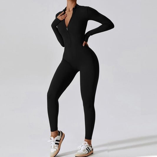 Seamless Long & Short-Sleeve Sports Jumpsuit - MyFitnessProducts