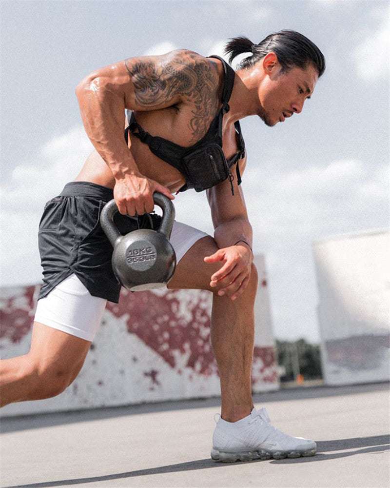 Men’s 2-in-1 Quick-Dry Running Shorts - MyFitnessProducts