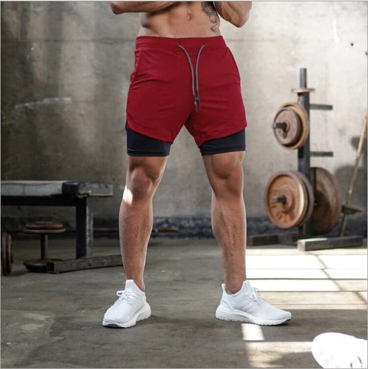 Men’s 2-in-1 Quick-Dry Running Shorts - MyFitnessProducts