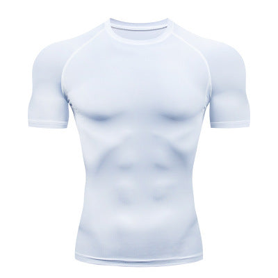 Quick-Dry Short Sleeve Compression Shirt - MyFitnessProducts