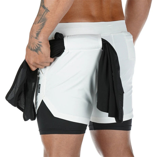 Men’s 2-in-1 Quick-Dry Running Shorts - MyFitnessProducts