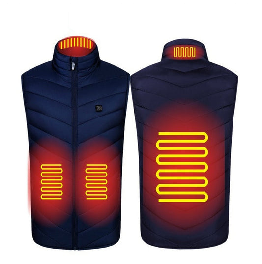 Washable Electric Charging Vest with Smart Heating Zones - MyFitnessProducts