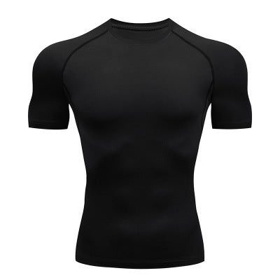 Quick-Dry Short Sleeve Compression Shirt - MyFitnessProducts
