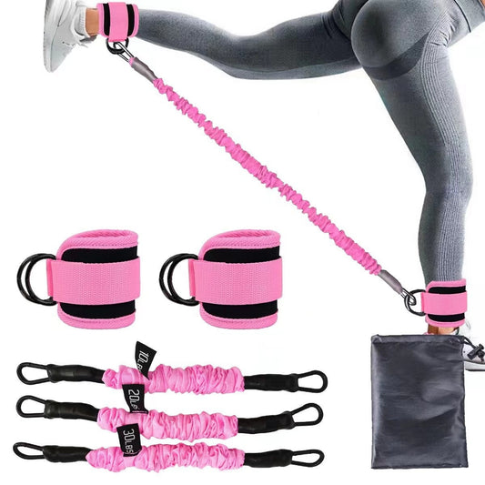 Adjustable Ankle Resistance Bands - MyFitnessProducts