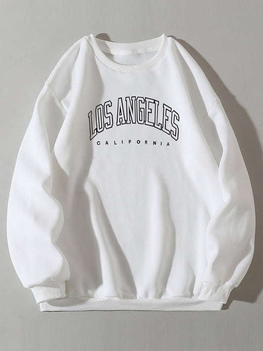 Sweatshirt – Casual Loose Fit Pullover - MyFitnessProducts