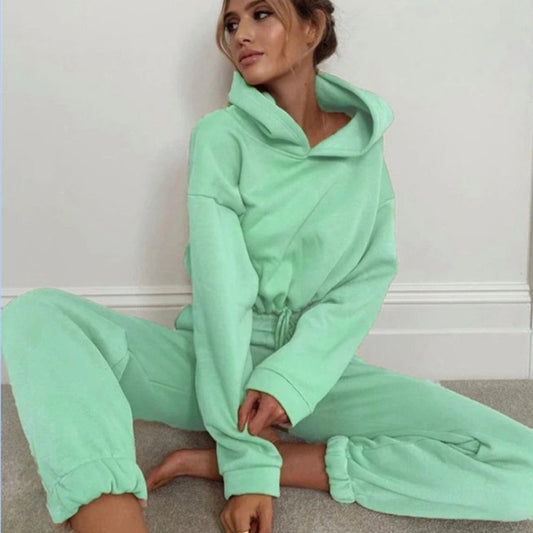 2-Piece Jogging Suit – Long Sleeve Hoodie & Sweatpants - MyFitnessProducts