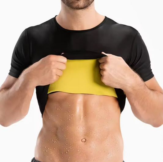 Men's Weight-Loss Neoprene T-Shirt - MyFitnessProducts