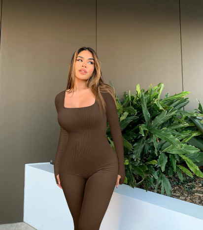 Women's Long Sleeve Yoga Jumpsuit - MyFitnessProducts