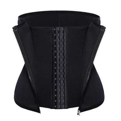 Amazon hot - selling zipper three - breasted belt neoprene corset body burst SWEAT fitness postpartum body girdle - MyFitnessProducts - Amazon hot - selling zipper three - breasted belt neoprene corset body burst SWEAT fitness postpartum body girdle