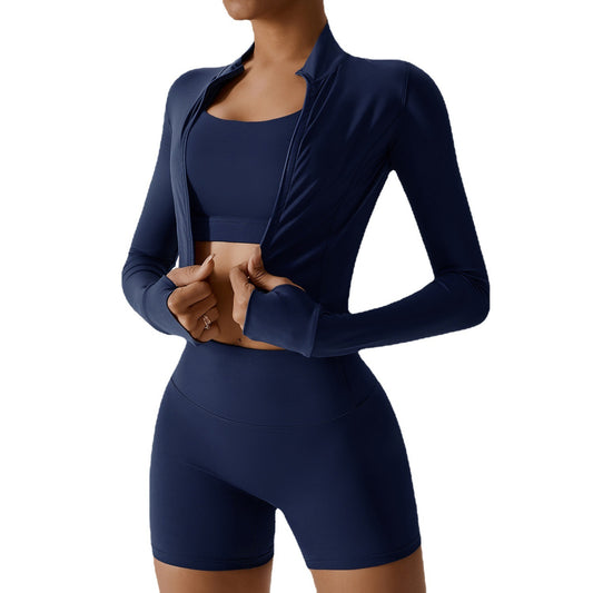 3-Piece Seamless Yoga Set for Women - MyFitnessProducts