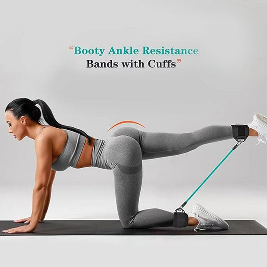 Adjustable Ankle Resistance Bands - MyFitnessProducts