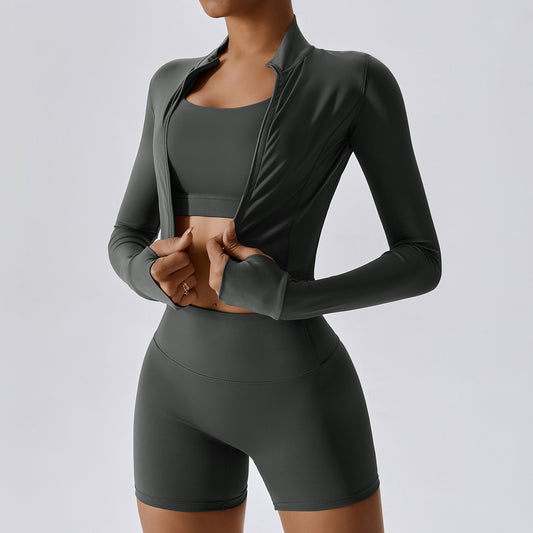 3-Piece Seamless Yoga Set for Women - MyFitnessProducts