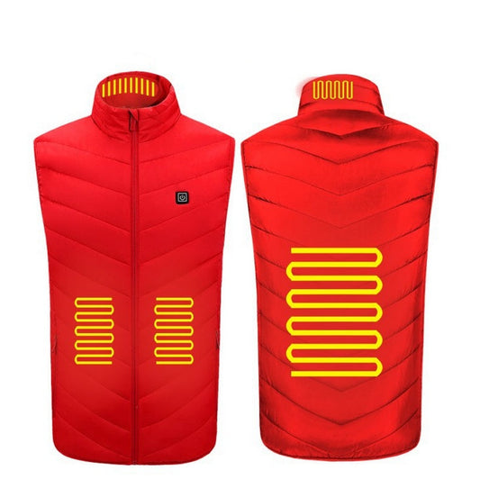 Washable Electric Charging Vest with Smart Heating Zones - MyFitnessProducts