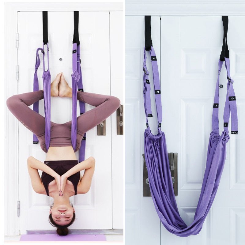 Fitness Hip Stretch Yoga Belt Inverted Rope Pull Stretch Belt Split Lower Waist Trainer - MyFitnessProducts - Fitness Hip Stretch Yoga Belt Inverted Rope Pull Stretch Belt Split Lower Waist Trainer