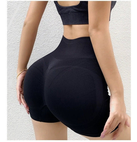Fitness Yoga Shorts Pants Butt Lifting Seamless Leggings Women Gym - MyFitnessProducts - Fitness Yoga Shorts Pants Butt Lifting Seamless Leggings Women Gym
