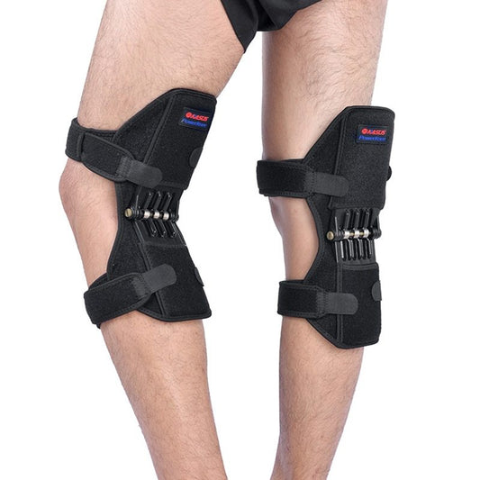 High Quality Knee Brace Patella Booster Spring Knee Brace Support For Mountaineering Squat Sports Knee Booster - MyFitnessProducts - High Quality Knee Brace Patella Booster Spring Knee Brace Support For Mountaineering Squat Sports Knee Booster