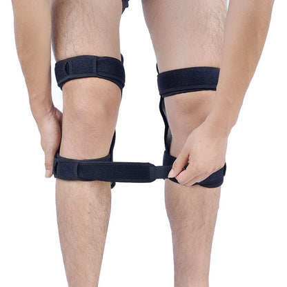 High Quality Knee Brace Patella Booster Spring Knee Brace Support For Mountaineering Squat Sports Knee Booster - MyFitnessProducts - High Quality Knee Brace Patella Booster Spring Knee Brace Support For Mountaineering Squat Sports Knee Booster