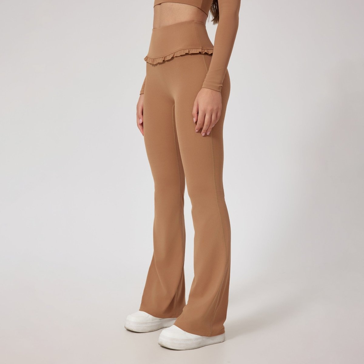 High Waist Hip Lift Lace Nude Feel Yoga Pants Running Fitness - MyFitnessProducts - High Waist Hip Lift Lace Nude Feel Yoga Pants Running Fitness