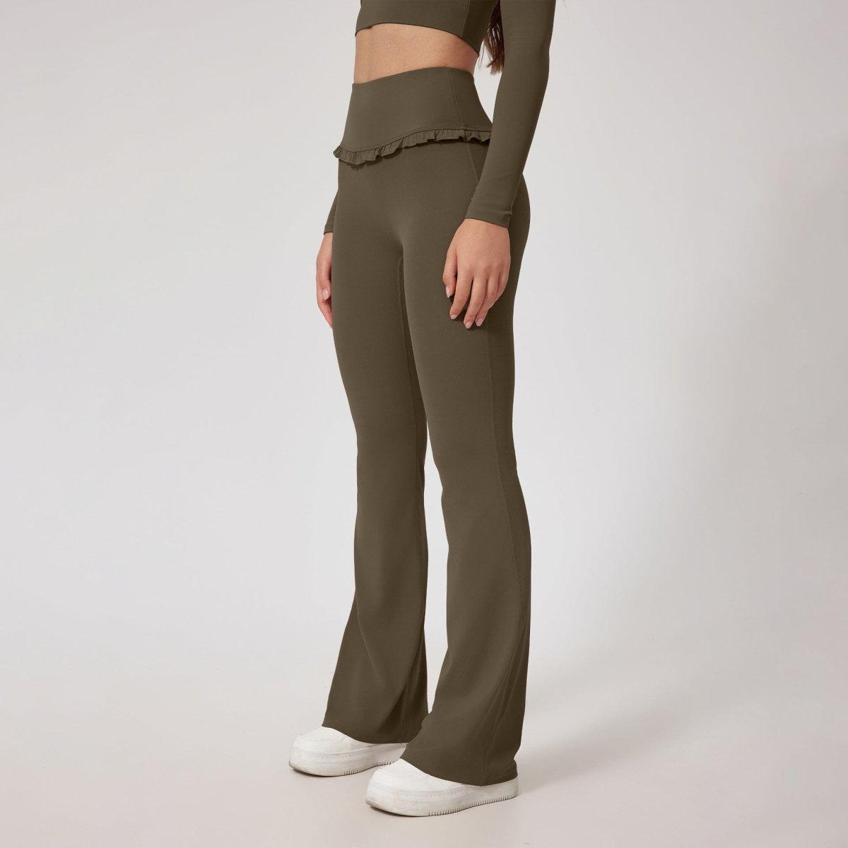 High Waist Hip Lift Lace Nude Feel Yoga Pants Running Fitness - MyFitnessProducts - High Waist Hip Lift Lace Nude Feel Yoga Pants Running Fitness