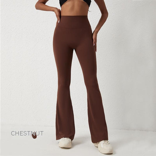High Waisted Hip Lifting Tight Pants And Wide Leg Fitness Pants - MyFitnessProducts - High Waisted Hip Lifting Tight Pants And Wide Leg Fitness Pants