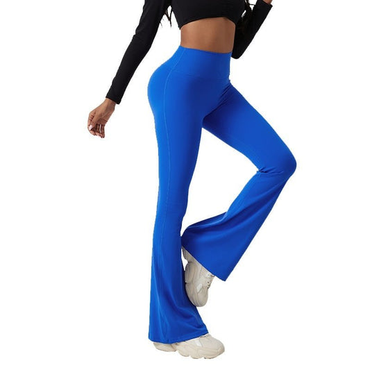 High Waisted Hip Lifting Tight Pants And Wide Leg Fitness Pants - MyFitnessProducts - High Waisted Hip Lifting Tight Pants And Wide Leg Fitness Pants