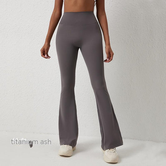 High Waisted Hip Lifting Tight Pants And Wide Leg Fitness Pants - MyFitnessProducts - High Waisted Hip Lifting Tight Pants And Wide Leg Fitness Pants