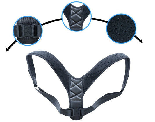 Medical Clavicle Posture Corrector Lower Back Correction Strap - MyFitnessProducts - Medical Clavicle Posture Corrector Lower Back Correction Strap