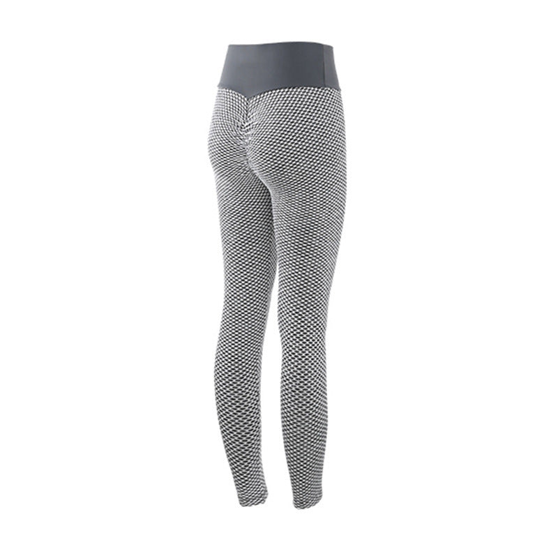 Plaid Leggings Fitness Yoga Pants Women's Seamless High Waist Breathable Gym Leggings - MyFitnessProducts - Plaid Leggings Fitness Yoga Pants Women's Seamless High Waist Breathable Gym Leggings