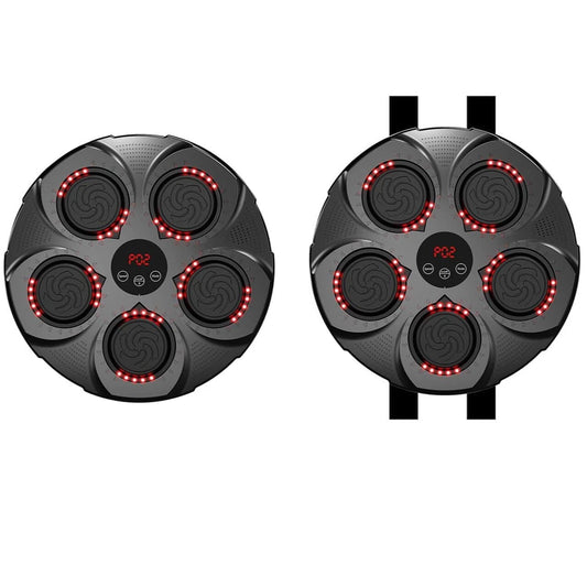 Smart Wall-Mounted Music Boxing Machine With Gloves - MyFitnessProducts