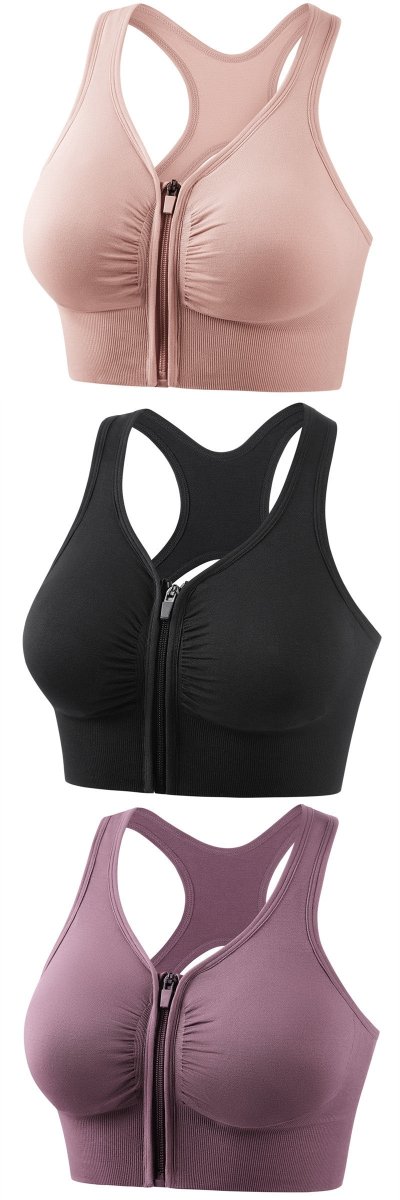 Shockproof Push Up Plus Size Running Yoga Fitness Sports Bra - MyFitnessProducts - Shockproof Push Up Plus Size Running Yoga Fitness Sports Bra