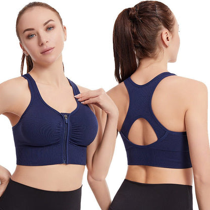 Shockproof Push Up Plus Size Running Yoga Fitness Sports Bra - MyFitnessProducts - Shockproof Push Up Plus Size Running Yoga Fitness Sports Bra