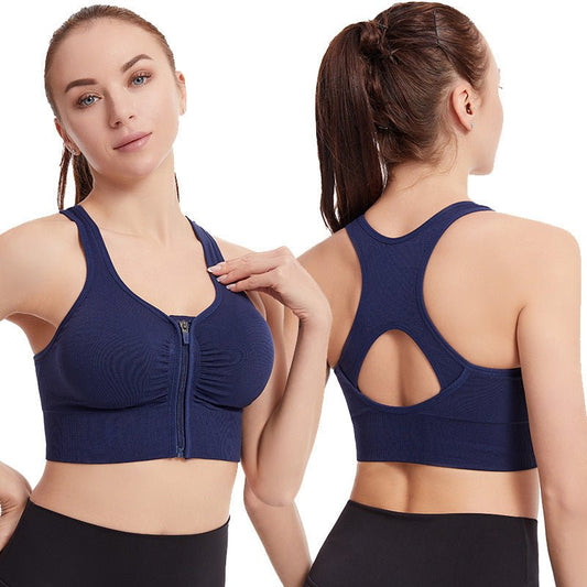 Shockproof Push Up Plus Size Running Yoga Fitness Sports Bra - MyFitnessProducts - Shockproof Push Up Plus Size Running Yoga Fitness Sports Bra