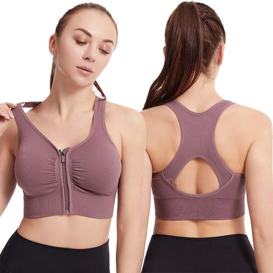 Shockproof Push Up Plus Size Running Yoga Fitness Sports Bra - MyFitnessProducts - Shockproof Push Up Plus Size Running Yoga Fitness Sports Bra