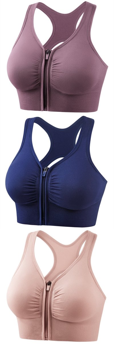 Shockproof Push Up Plus Size Running Yoga Fitness Sports Bra - MyFitnessProducts - Shockproof Push Up Plus Size Running Yoga Fitness Sports Bra