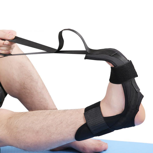 Yoga Ligament Stretching Belt Foot Drop Stroke Hemiplegia Rehabilitation Strap Leg Training Foot Ankle Joint Correction Braces - MyFitnessProducts - Yoga Ligament Stretching Belt Foot Drop Stroke Hemiplegia Rehabilitation Strap Leg Training Foot Ankle Joint Correction Braces